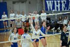 VB vs MHC  Wheaton Women's Volleyball vs Mount Holyoke College. - Photo by Keith Nordstrom : Wheaton, Volleyball, VB